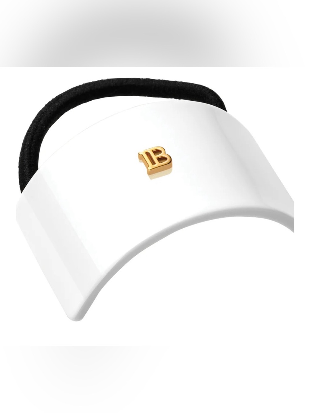 Balmain Hair Couture white hair elastic